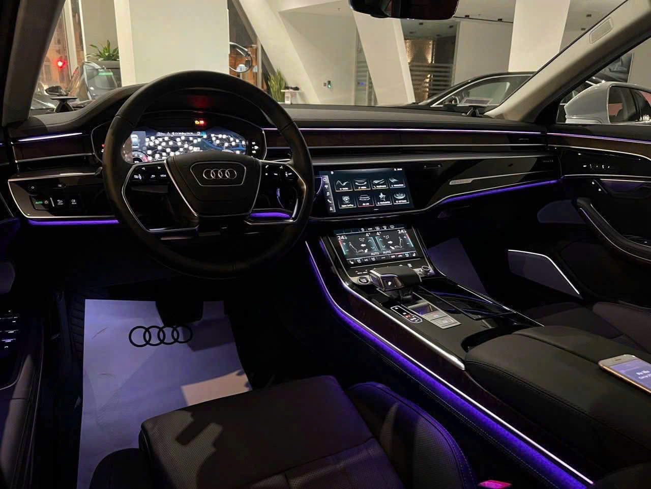 nội thất audi a8